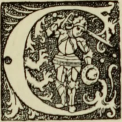 An illustration from Early woodcut initials : containing over thirteen hundred reproductions of ornamental letters of the fifteenth and sixteenth centuries, 1908, leaf 260