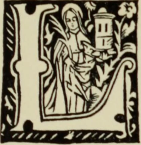 An illustration from Early woodcut initials : containing over thirteen hundred reproductions of ornamental letters of the fifteenth and sixteenth centuries, 1908, leaf 260
