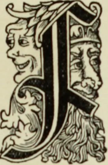 An illustration from Early woodcut initials : containing over thirteen hundred reproductions of ornamental letters of the fifteenth and sixteenth centuries, 1908, leaf 262