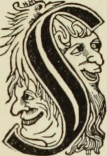 An illustration from Early woodcut initials : containing over thirteen hundred reproductions of ornamental letters of the fifteenth and sixteenth centuries, 1908, leaf 262