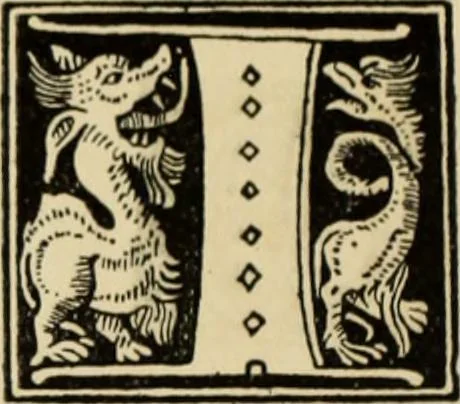 An illustration from Early woodcut initials : containing over thirteen hundred reproductions of ornamental letters of the fifteenth and sixteenth centuries, 1908, leaf 265