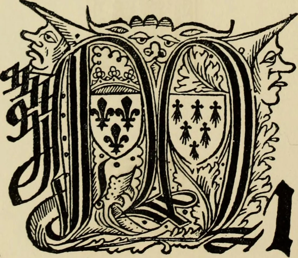 An illustration from Early woodcut initials : containing over thirteen hundred reproductions of ornamental letters of the fifteenth and sixteenth centuries, 1908, leaf 265