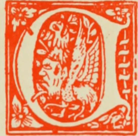 An illustration from Early woodcut initials : containing over thirteen hundred reproductions of ornamental letters of the fifteenth and sixteenth centuries, 1908, leaf 266