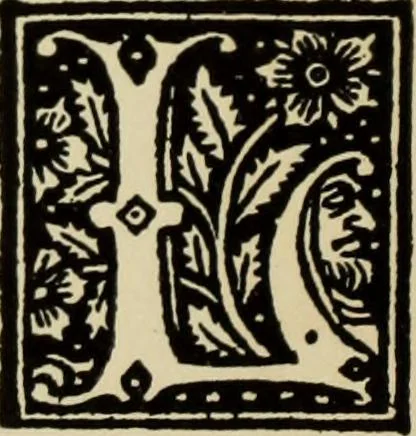 An illustration from Early woodcut initials : containing over thirteen hundred reproductions of ornamental letters of the fifteenth and sixteenth centuries, 1908, leaf 267