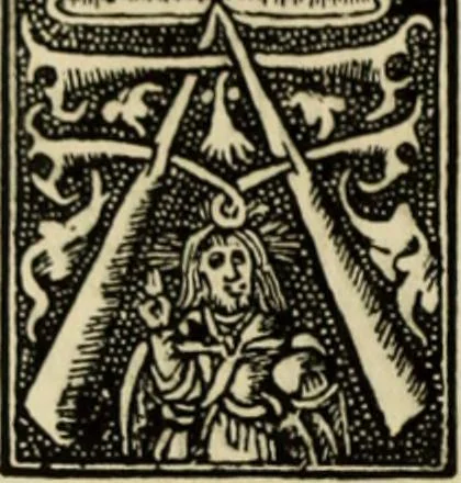 An illustration from Early woodcut initials : containing over thirteen hundred reproductions of ornamental letters of the fifteenth and sixteenth centuries, 1908, leaf 269