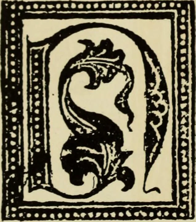 An illustration from Early woodcut initials : containing over thirteen hundred reproductions of ornamental letters of the fifteenth and sixteenth centuries, 1908, leaf 271