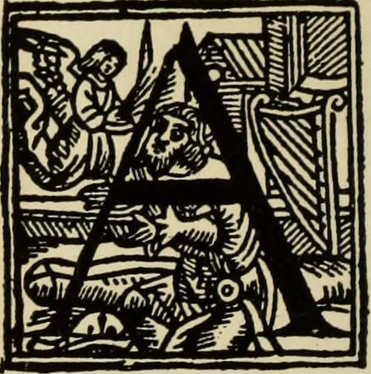An illustration from Early woodcut initials : containing over thirteen hundred reproductions of ornamental letters of the fifteenth and sixteenth centuries, 1908, leaf 271