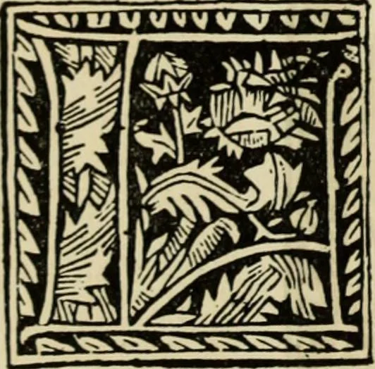 An illustration from Early woodcut initials : containing over thirteen hundred reproductions of ornamental letters of the fifteenth and sixteenth centuries, 1908, leaf 273