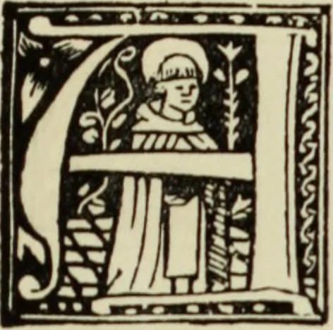 An illustration from Early woodcut initials : containing over thirteen hundred reproductions of ornamental letters of the fifteenth and sixteenth centuries, 1908, leaf 276