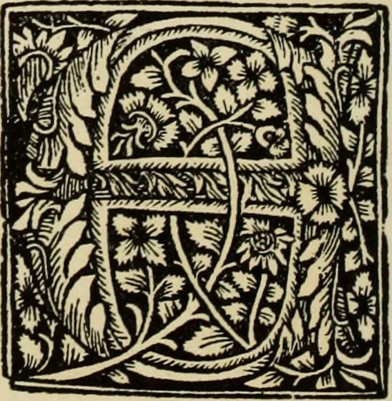 An illustration from Early woodcut initials : containing over thirteen hundred reproductions of ornamental letters of the fifteenth and sixteenth centuries, 1908, leaf 277