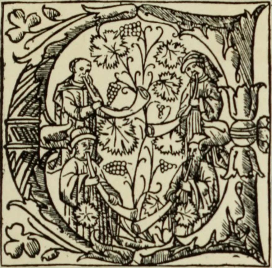 An illustration from Early woodcut initials : containing over thirteen hundred reproductions of ornamental letters of the fifteenth and sixteenth centuries, 1908, leaf 278