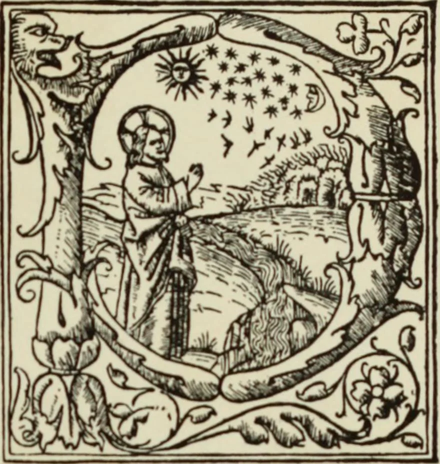 An illustration from Early woodcut initials : containing over thirteen hundred reproductions of ornamental letters of the fifteenth and sixteenth centuries, 1908, leaf 278