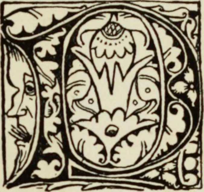 An illustration from Early woodcut initials : containing over thirteen hundred reproductions of ornamental letters of the fifteenth and sixteenth centuries, 1908, leaf 280