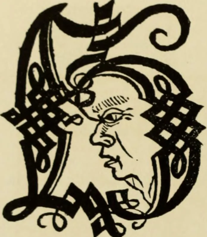 An illustration from Early woodcut initials : containing over thirteen hundred reproductions of ornamental letters of the fifteenth and sixteenth centuries, 1908, leaf 281
