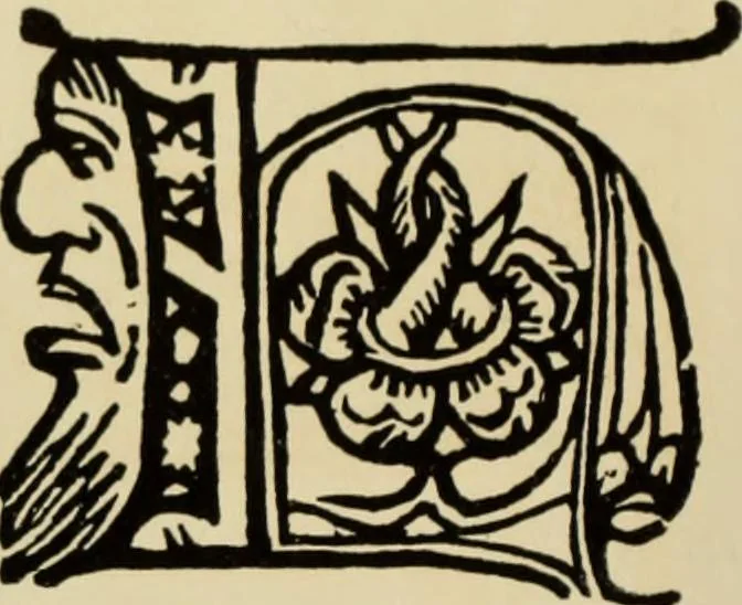 An illustration from Early woodcut initials : containing over thirteen hundred reproductions of ornamental letters of the fifteenth and sixteenth centuries, 1908, leaf 281