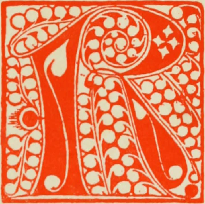 An illustration from Early woodcut initials : containing over thirteen hundred reproductions of ornamental letters of the fifteenth and sixteenth centuries, 1908, leaf 282