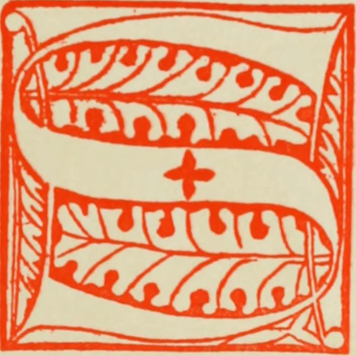 An illustration from Early woodcut initials : containing over thirteen hundred reproductions of ornamental letters of the fifteenth and sixteenth centuries, 1908, leaf 282