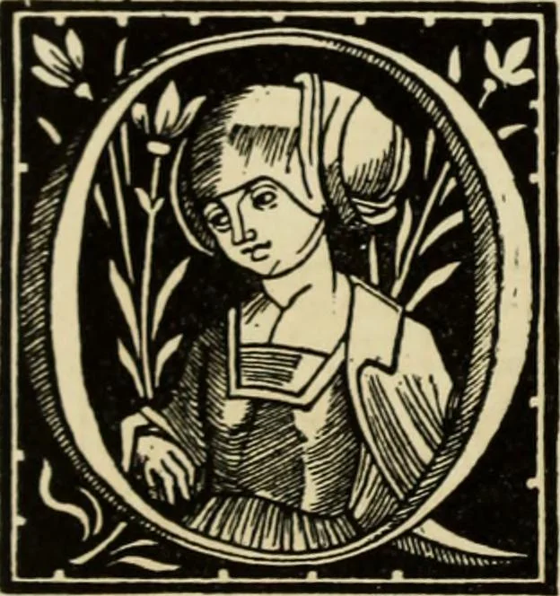 An illustration from Early woodcut initials : containing over thirteen hundred reproductions of ornamental letters of the fifteenth and sixteenth centuries, 1908, leaf 291