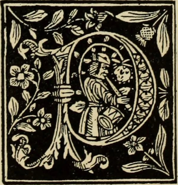 An illustration from Early woodcut initials : containing over thirteen hundred reproductions of ornamental letters of the fifteenth and sixteenth centuries, 1908, leaf 291