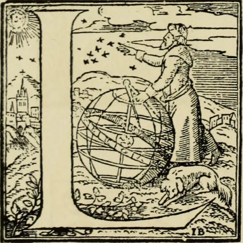 An illustration from Early woodcut initials : containing over thirteen hundred reproductions of ornamental letters of the fifteenth and sixteenth centuries, 1908, leaf 297