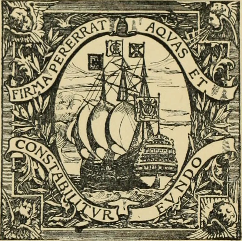 An illustration from Early woodcut initials : containing over thirteen hundred reproductions of ornamental letters of the fifteenth and sixteenth centuries, 1908, leaf 309