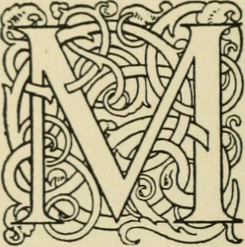 An illustration from Early woodcut initials : containing over thirteen hundred reproductions of ornamental letters of the fifteenth and sixteenth centuries, 1908, leaf 37