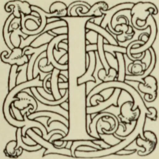 An illustration from Early woodcut initials : containing over thirteen hundred reproductions of ornamental letters of the fifteenth and sixteenth centuries, 1908, leaf 70