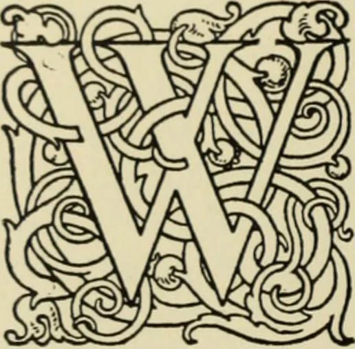 An illustration from Early woodcut initials : containing over thirteen hundred reproductions of ornamental letters of the fifteenth and sixteenth centuries, 1908, leaf 79
