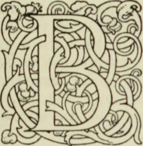 An illustration from Early woodcut initials : containing over thirteen hundred reproductions of ornamental letters of the fifteenth and sixteenth centuries, 1908, leaf 88