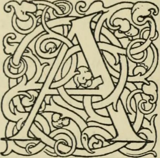 An illustration from Early woodcut initials : containing over thirteen hundred reproductions of ornamental letters of the fifteenth and sixteenth centuries, 1908, leaf 97