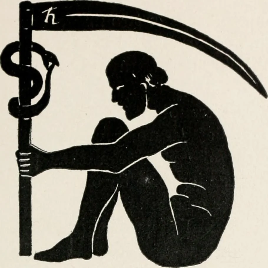An illustration from Earthology; humanity characterized by the earth, sun, and zodiac, with prognostications from the moon, 1901, leaf 185
