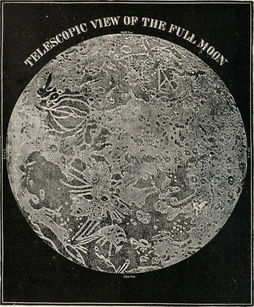 An illustration from Earthology; humanity characterized by the earth, sun, and zodiac, with prognostications from the moon, 1901, leaf 198