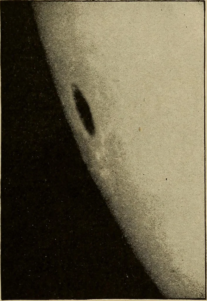 An illustration from The earth and sky; a primer of astronomy for young readers, 1898, leaf 125