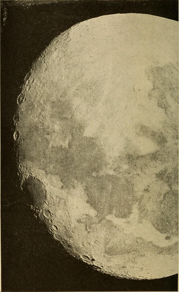 An illustration from The earth and sky; a primer of astronomy for young readers, 1898, leaf 126