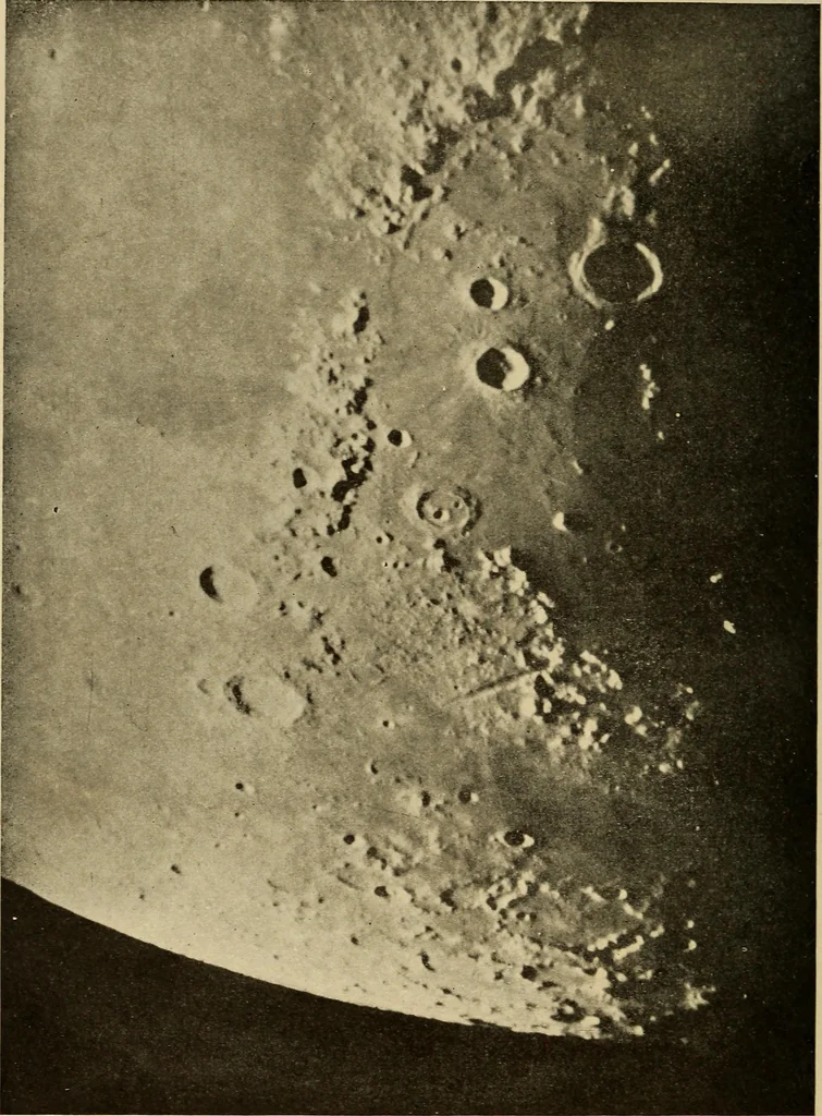 An illustration from The earth and sky; a primer of astronomy for young readers, 1898, leaf 128