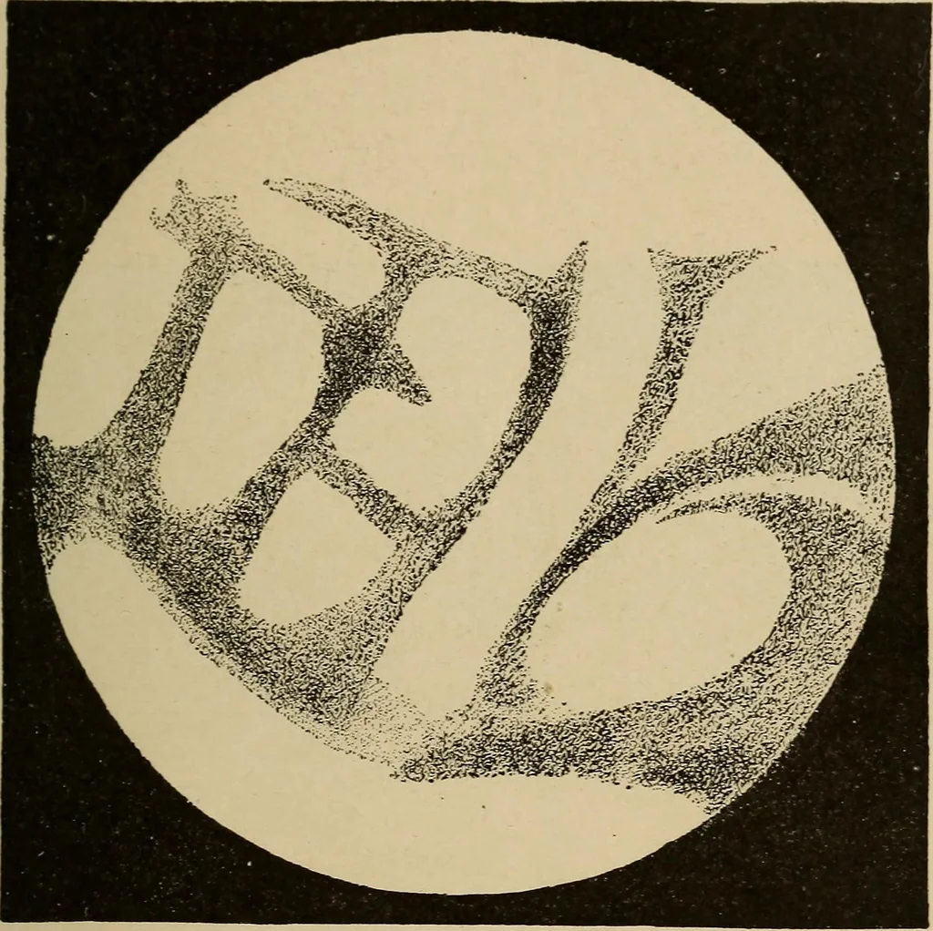 An illustration from The earth and sky; a primer of astronomy for young readers, 1898, leaf 129
