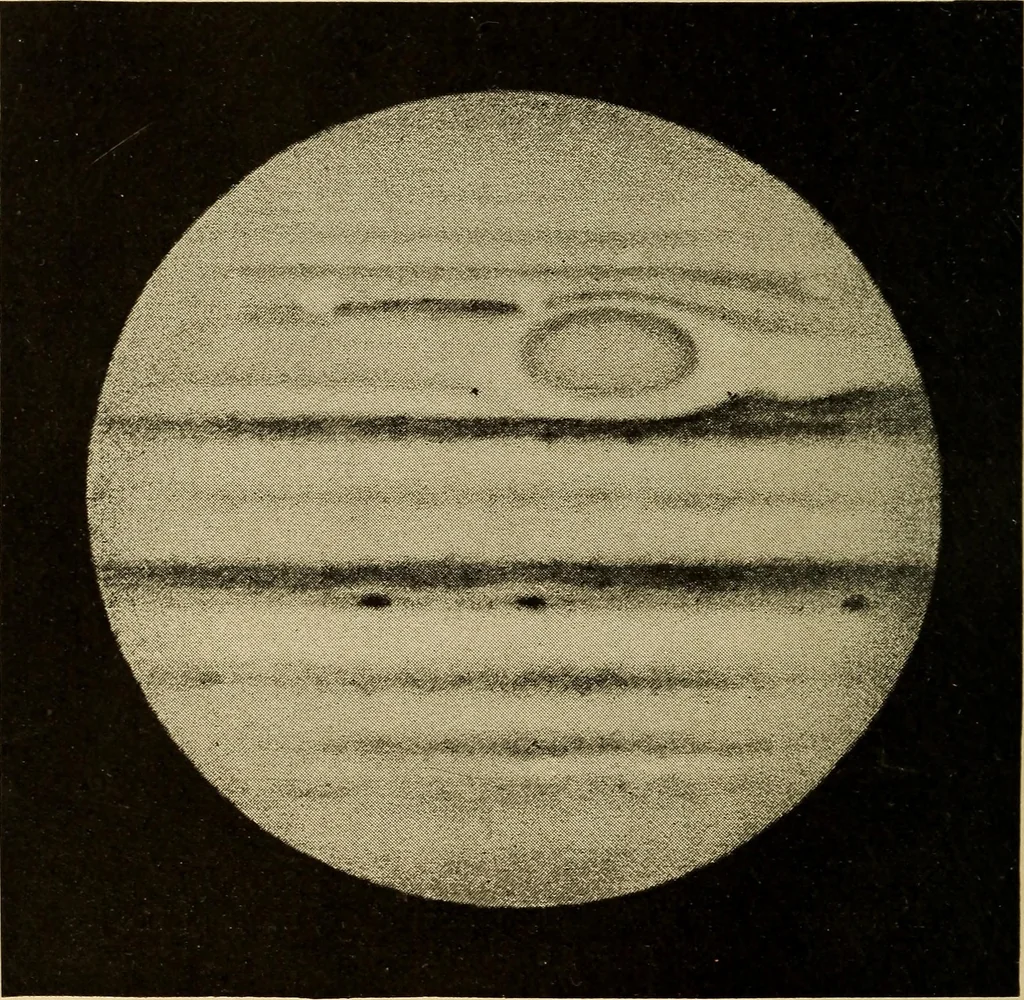 An illustration from The earth and sky; a primer of astronomy for young readers, 1898, leaf 132