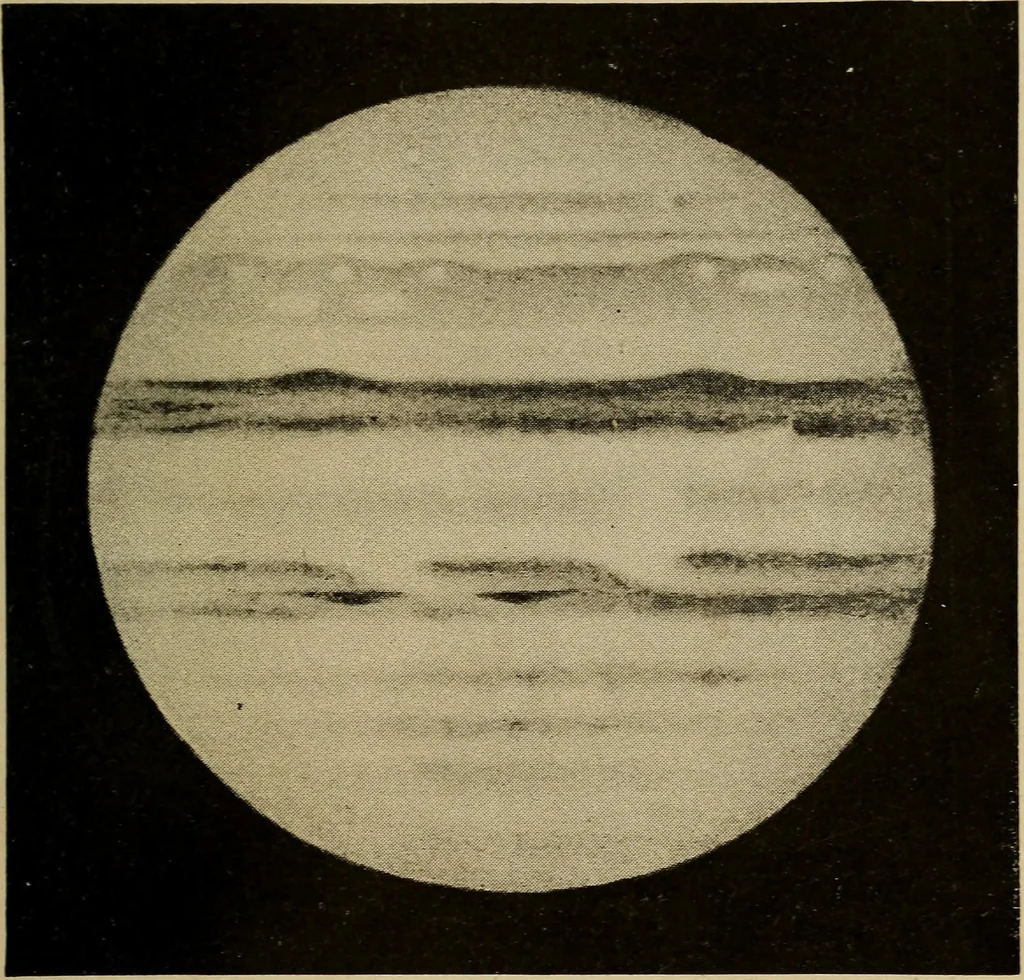 An illustration from The earth and sky; a primer of astronomy for young readers, 1898, leaf 133