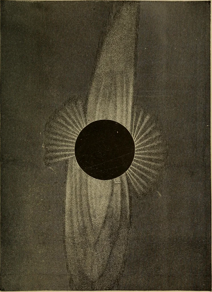 An illustration from The earth and sky; a primer of astronomy for young readers, 1898, leaf 135