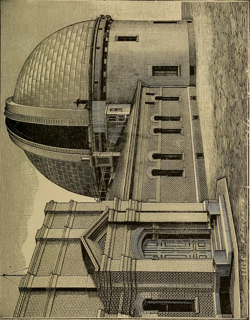 An illustration from The earth and sky; a primer of astronomy for young readers, 1898, leaf 141