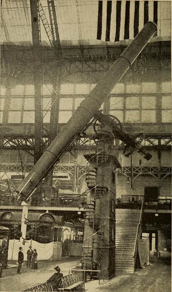 An illustration from The earth and sky; a primer of astronomy for young readers, 1898, leaf 144