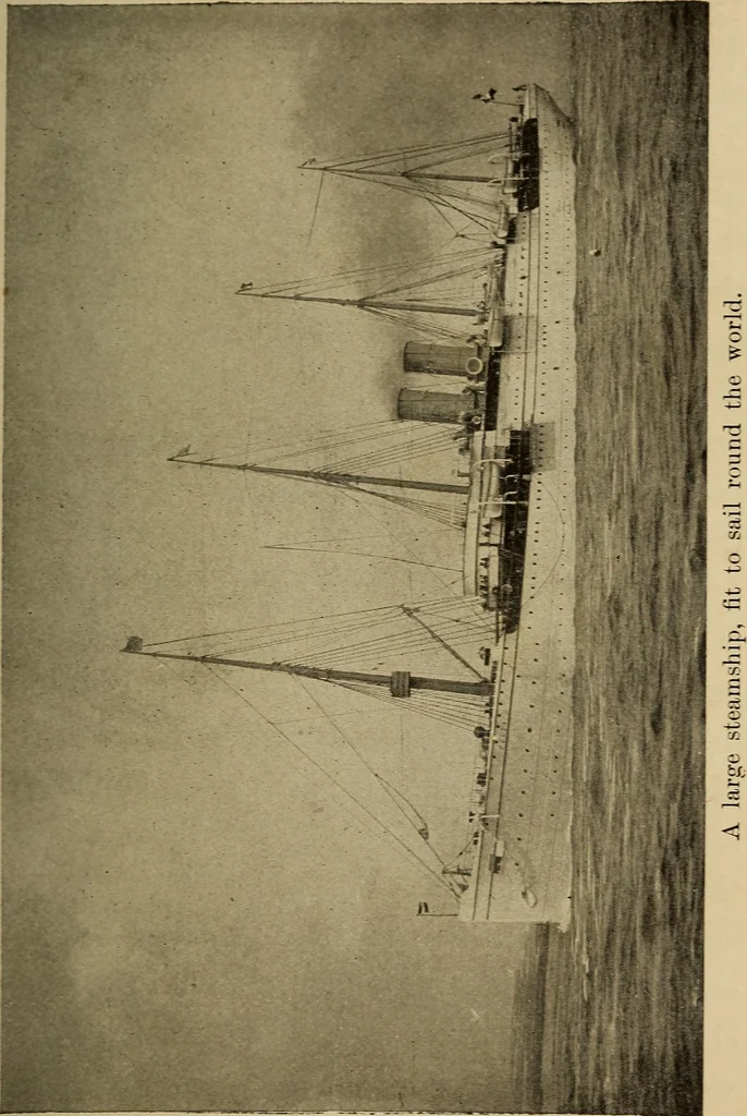 An illustration from The earth and sky; a primer of astronomy for young readers, 1898, leaf 33