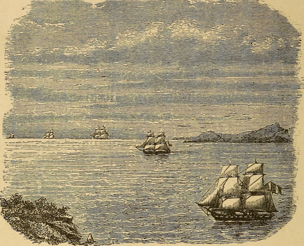 An illustration from The earth and sky; a primer of astronomy for young readers, 1898, leaf 38