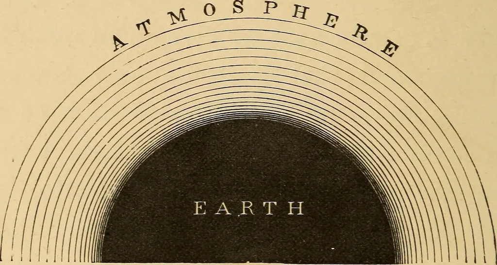 An illustration from The earth and sky; a primer of astronomy for young readers, 1898, leaf 58