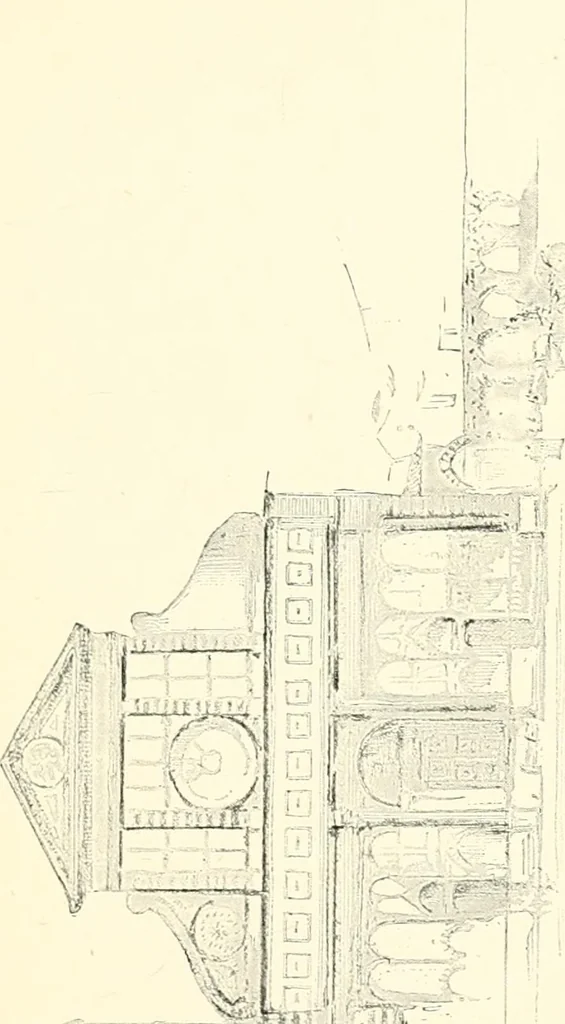 An illustration from Earthwork out of Tuscany : being impressions and translations of Maurice Hewlett, 1899, leaf 44