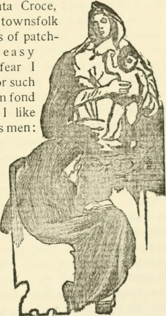 An illustration from Earthwork out of Tuscany, 1908, leaf 233