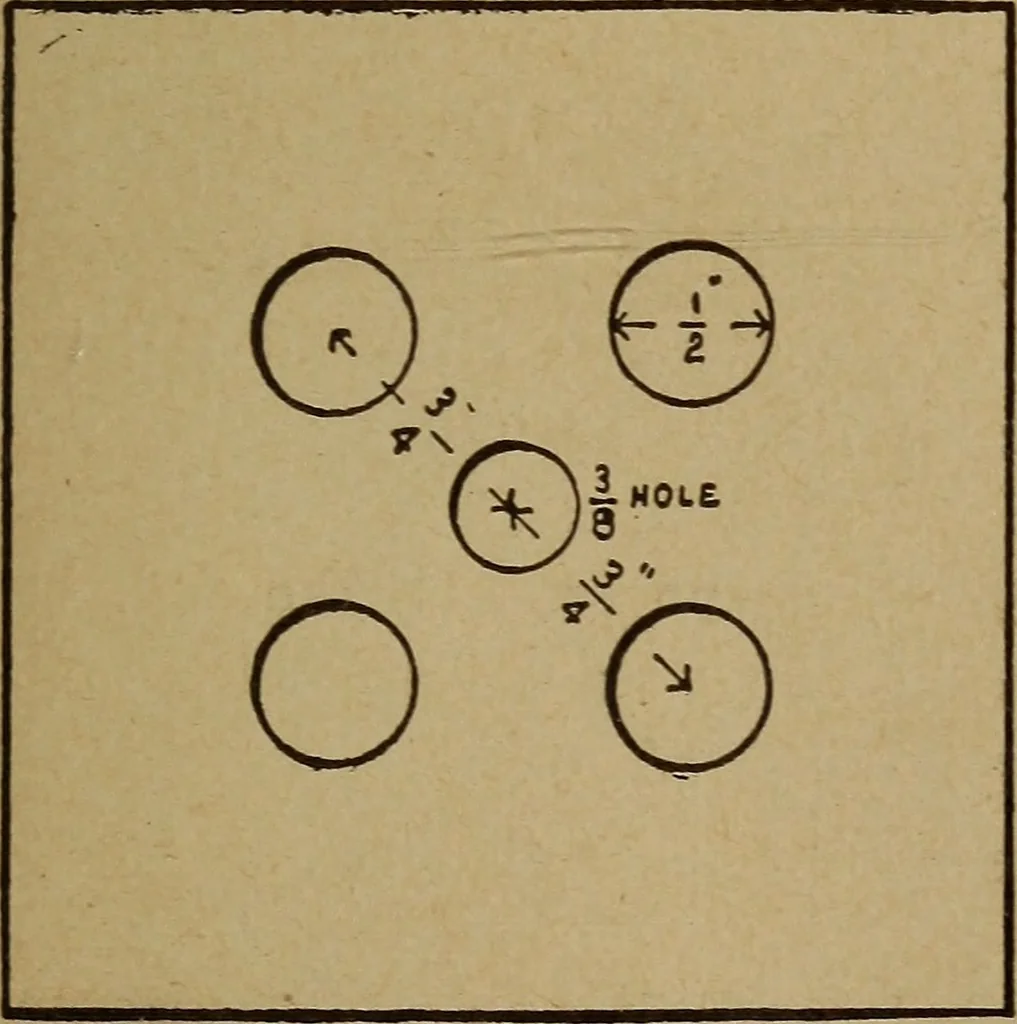 An illustration from Easy electrical experiments and how to make them;, 1918, leaf 10