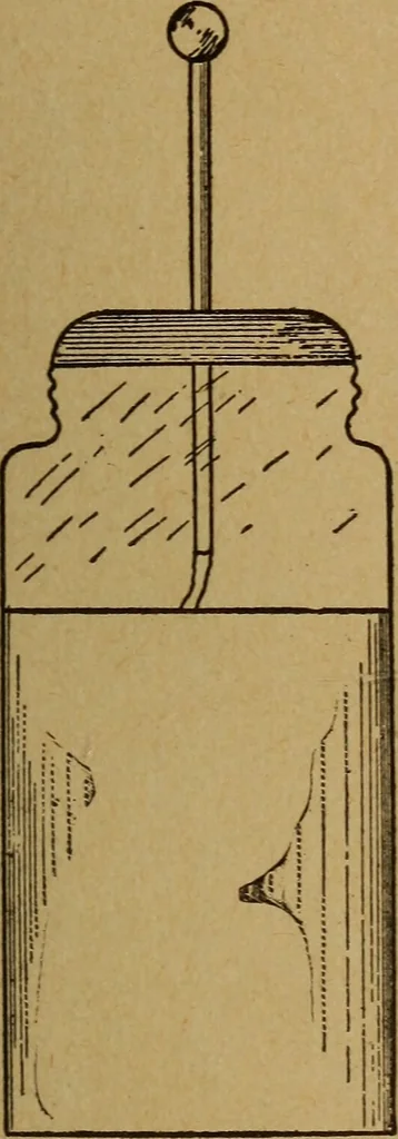 An illustration from Easy electrical experiments and how to make them;, 1918, leaf 102
