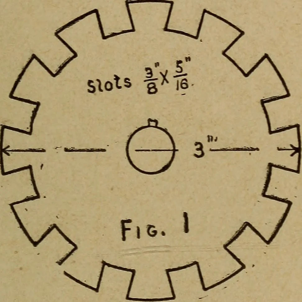 An illustration from Easy electrical experiments and how to make them;, 1918, leaf 146
