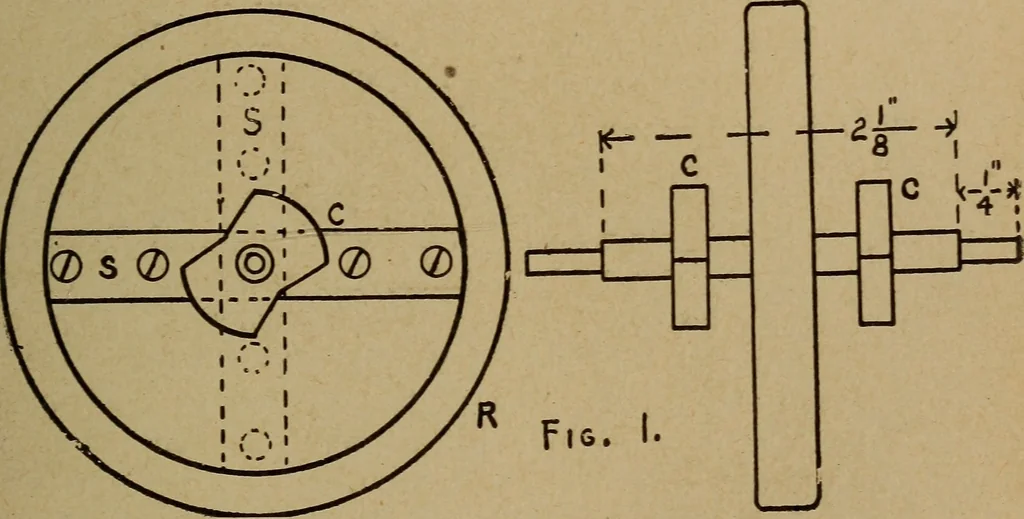An illustration from Easy electrical experiments and how to make them;, 1918, leaf 162